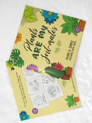 Plain & Simple Colouring Books