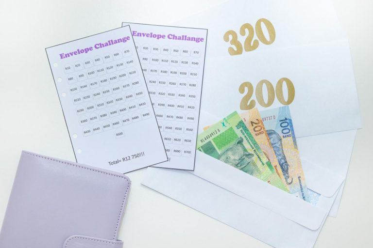 Envelope Savings Challenge